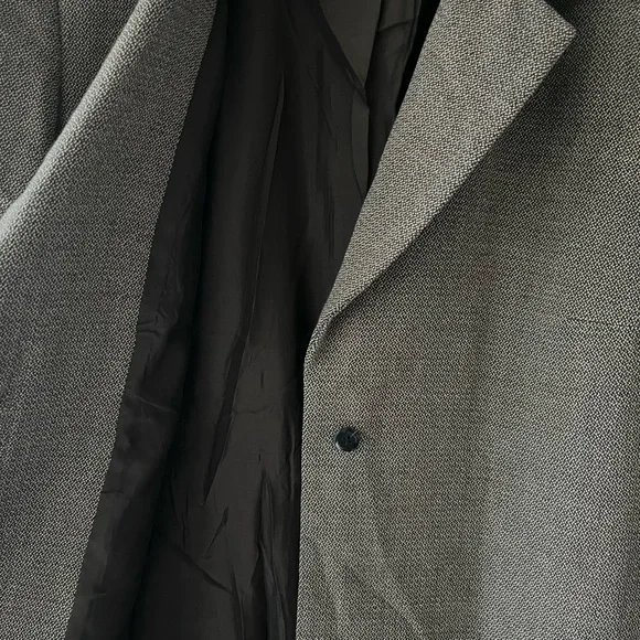 CHARLES CHANG-LIMA Classic Wool Top Coat Size 8 - Picture 4 of 11